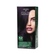 Chatain Violet 4.2 Coloration Permanente Sans Ammoniaque ARVEA