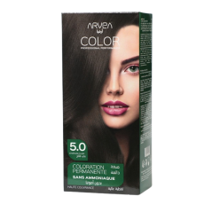 Chatain Clair 5.0 Coloration Permanente Sans Ammoniaque ARVEA 