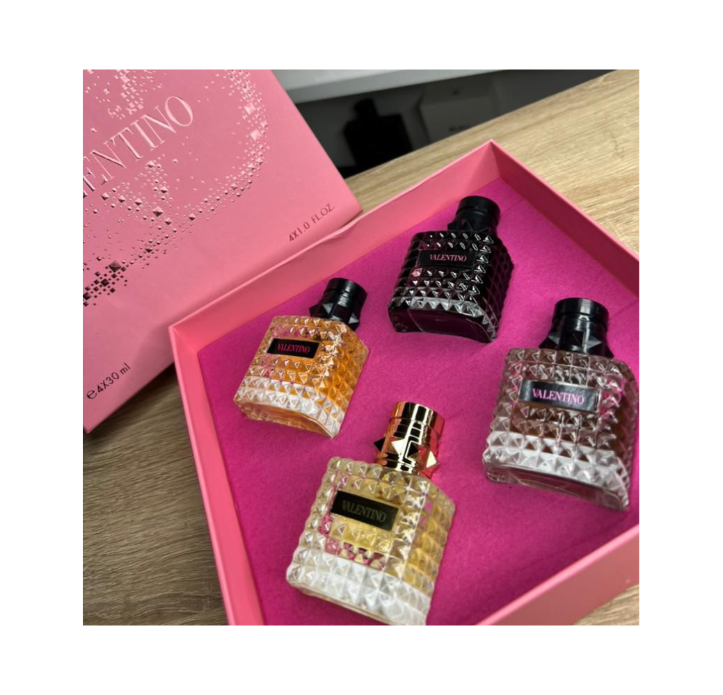 VALENTINO DONNA MINIATURE 4pcs Coffret Cadeau