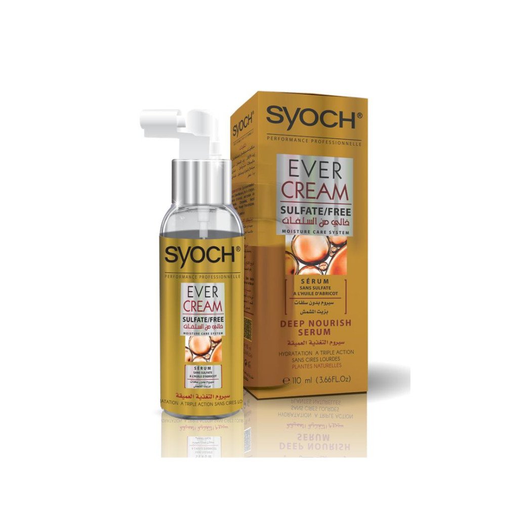Syoch Ever Cream – Sérum Capillaire Sans Sulfate Nourrissant & Réparateur