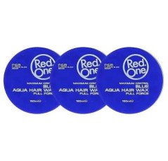 Red One Blue Aqua Hair Wax Full Force