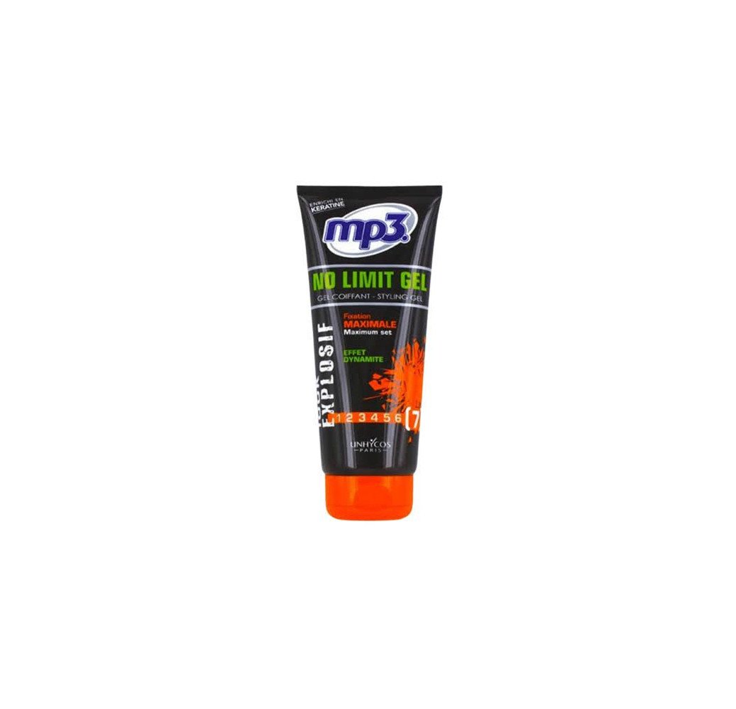 MP3 No Limit Gel Fixant Ultra Fort 200ml (MP3 / Unhycos)