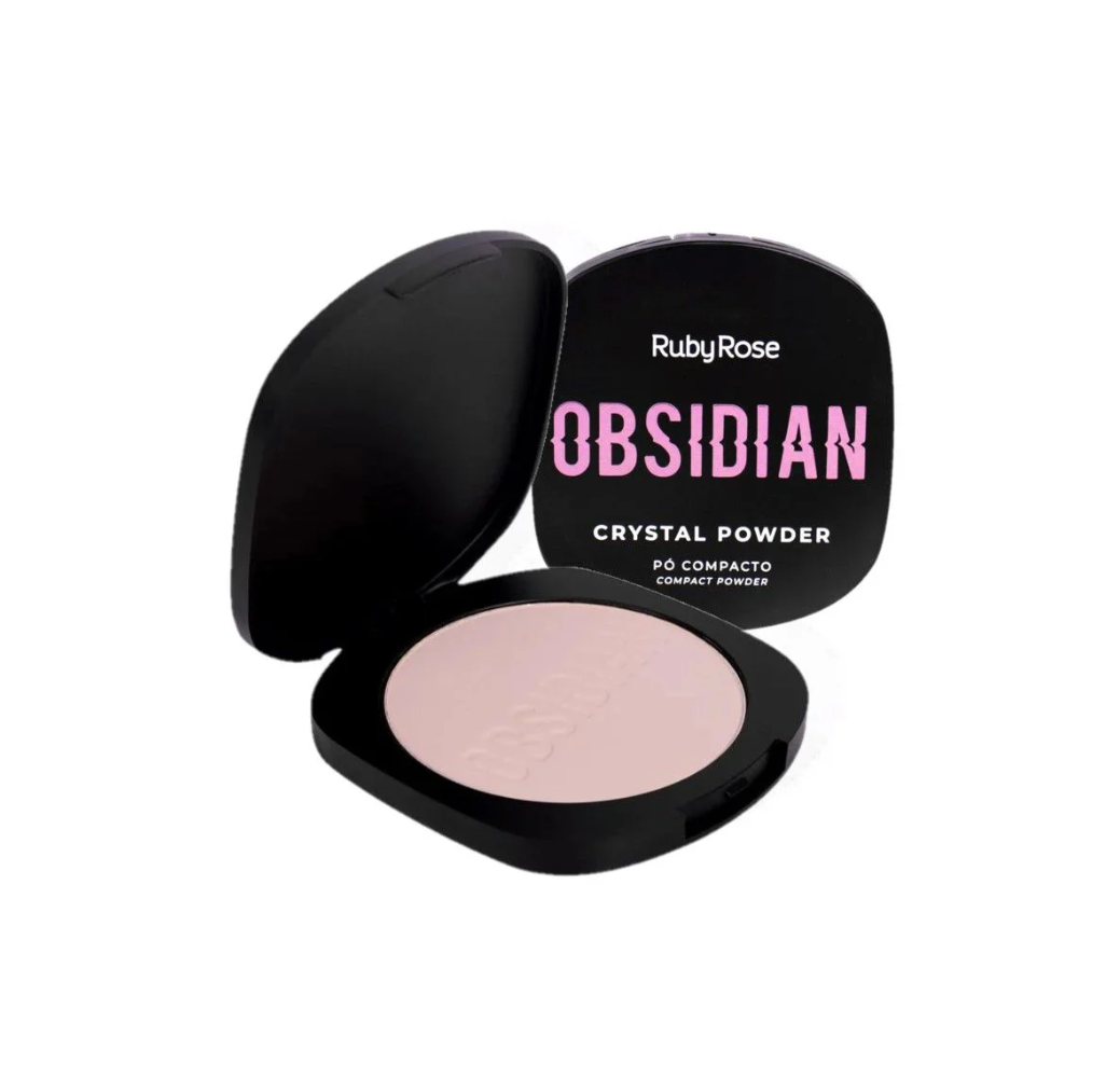 RubyRose crystal powder po compacto