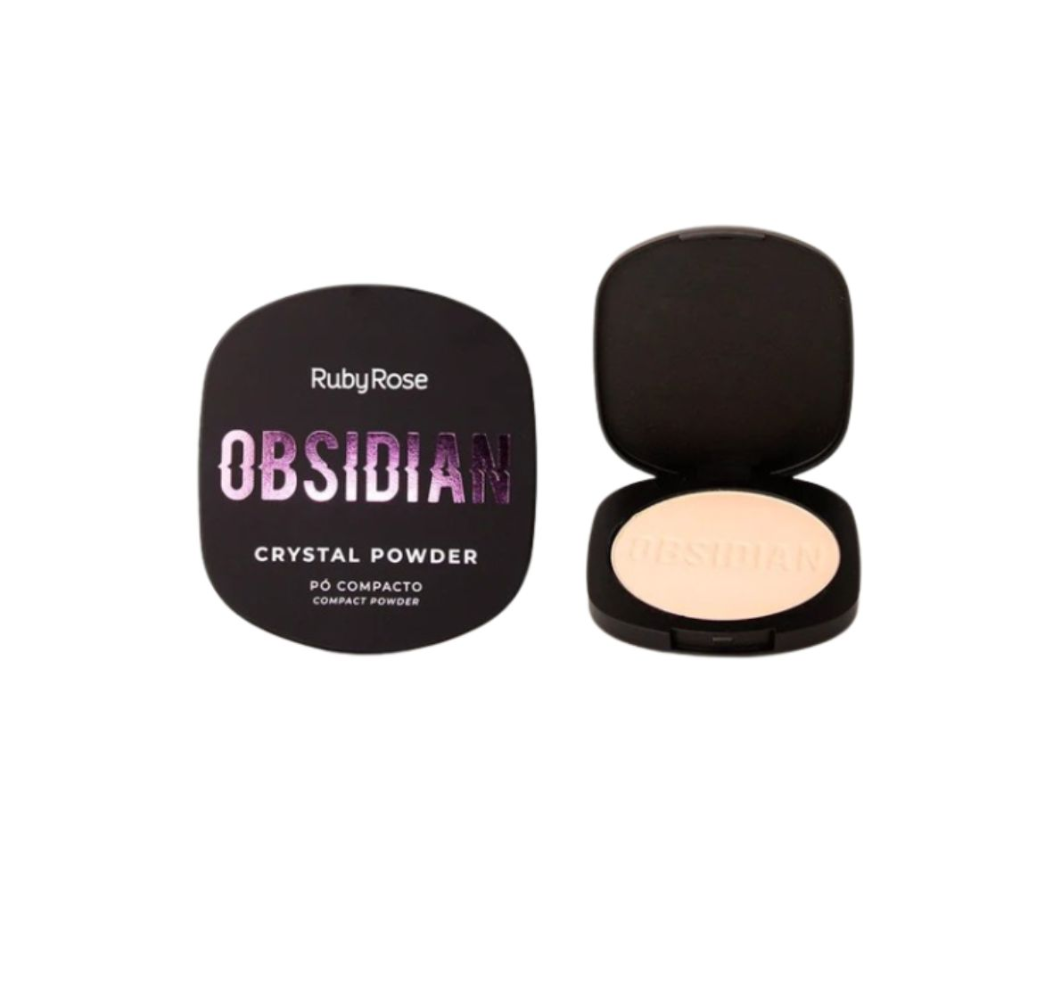 RubyRose crystal powder po compacto