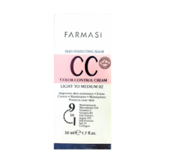 Farmasi cc color control cream light to medium 2