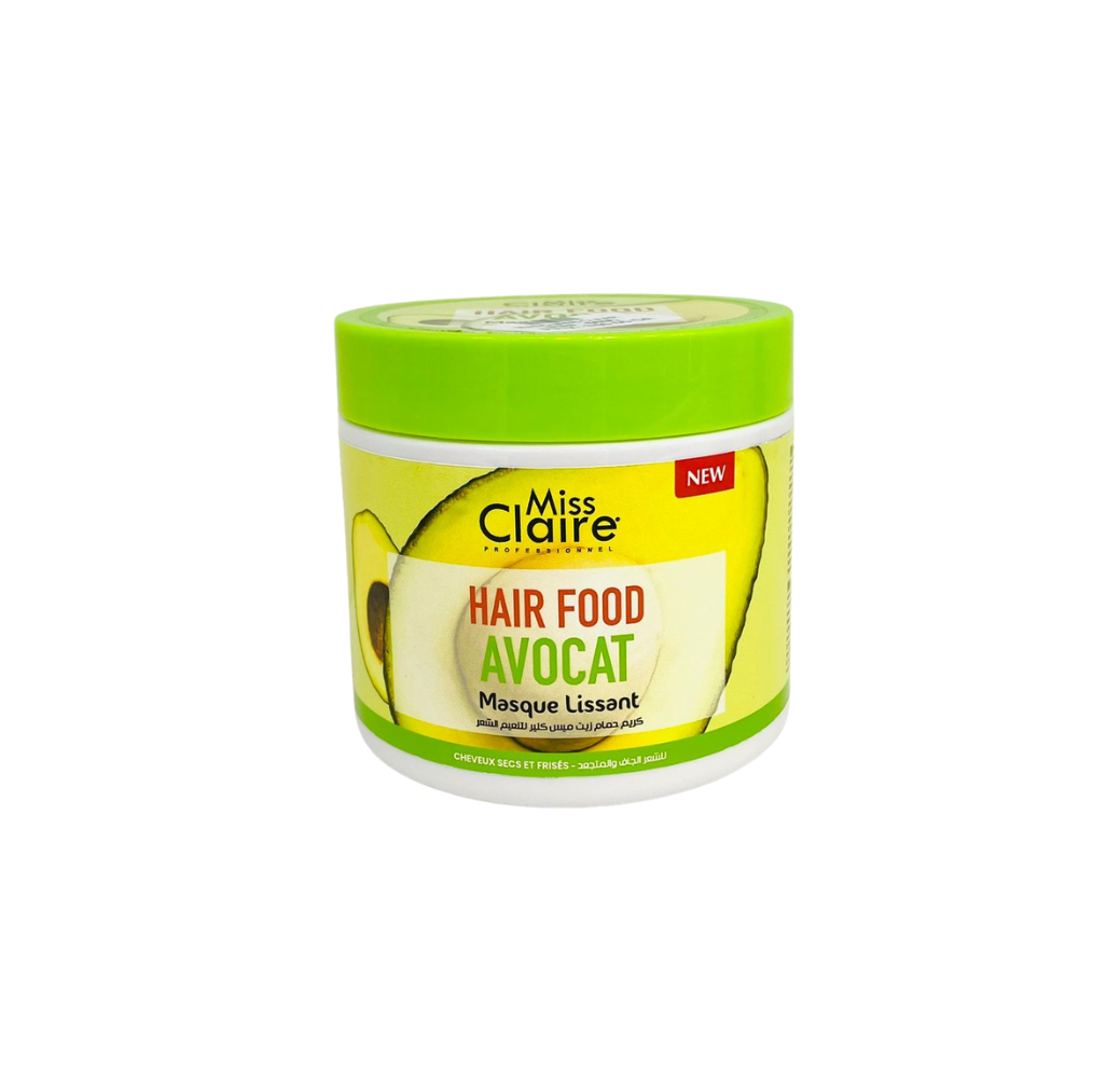 Miss Claire hair food avocat masque lissant