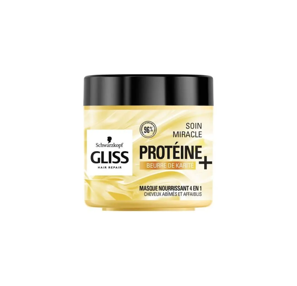 Schwarzkopf gliss protein mask + beurre de karité