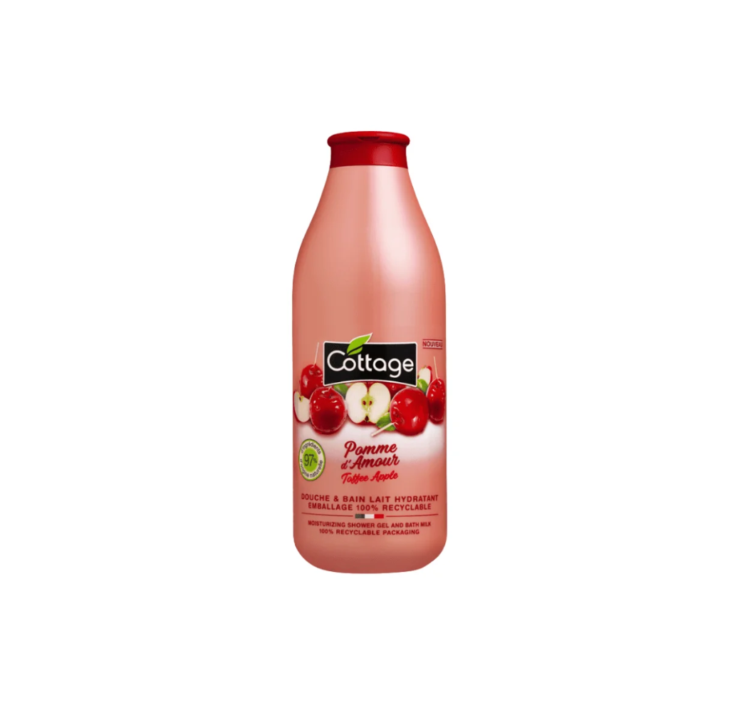 Cottage Gel Douche pomme d'amour 750ml