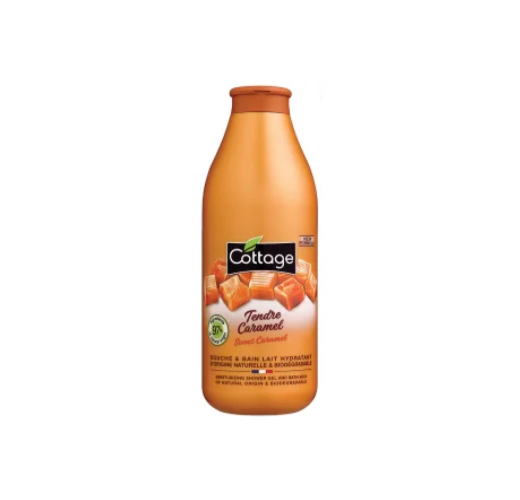 Cottage Gel Douche Tendre Caramel 750ml