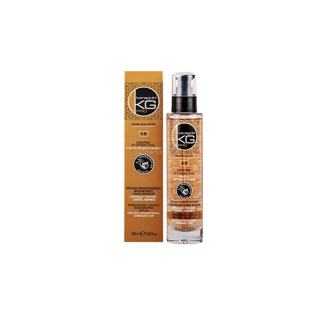 Keragold Keratin et extrait d'ail AB 100ml
