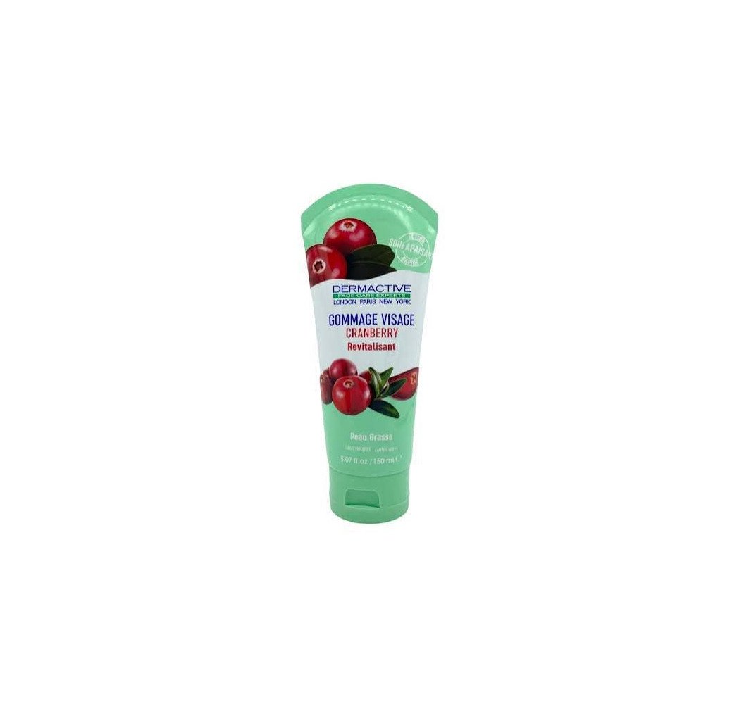 Dermactive Gommage Visage Cranberry Revitalisant 150 ml