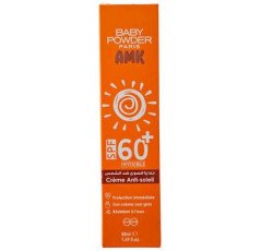 AMK Baby Powder Crème Solaire SPF 60+ Invisible 50 ml