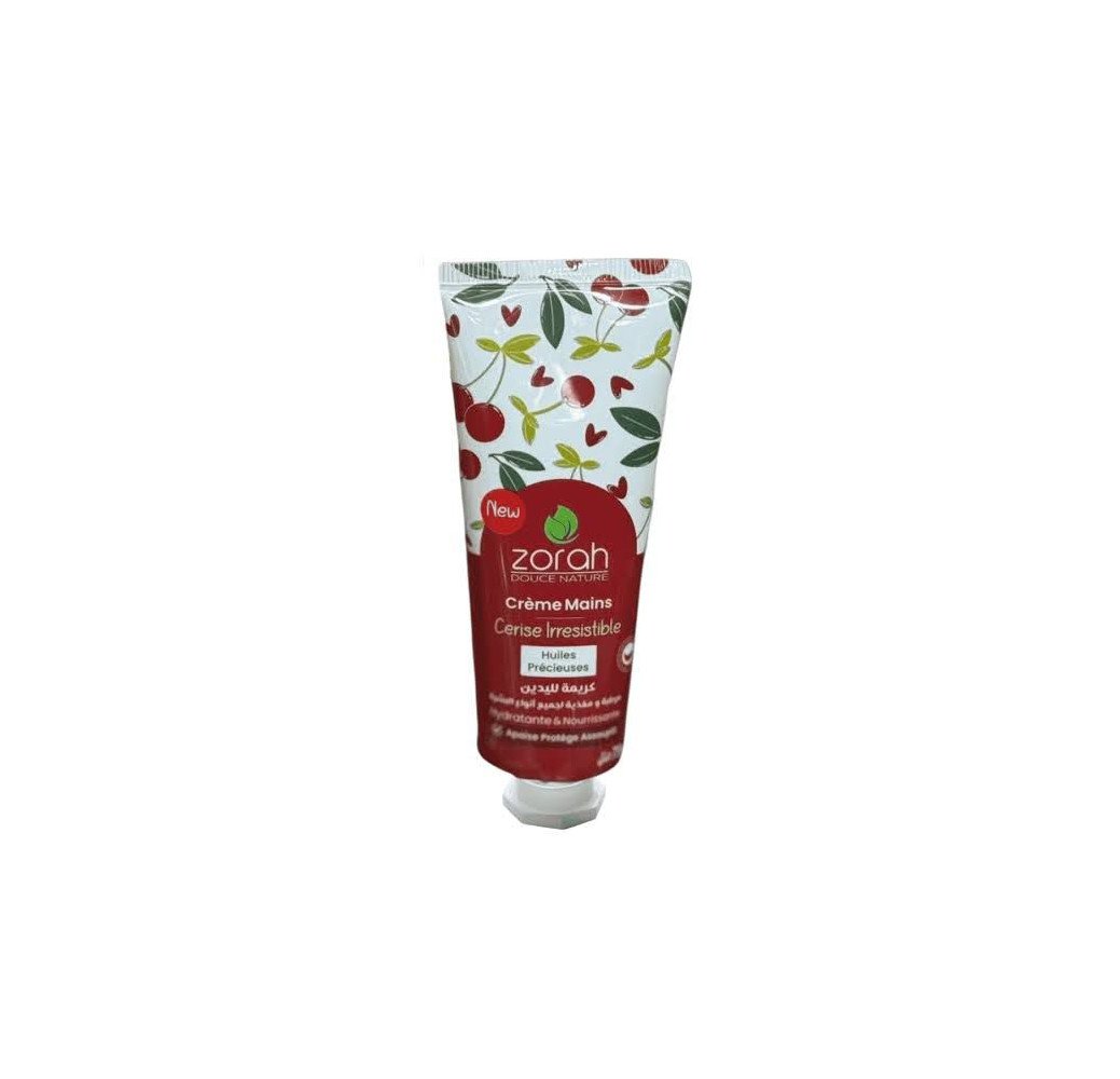 Zorah Crème Mains Cerise Irrésistible 75 ml