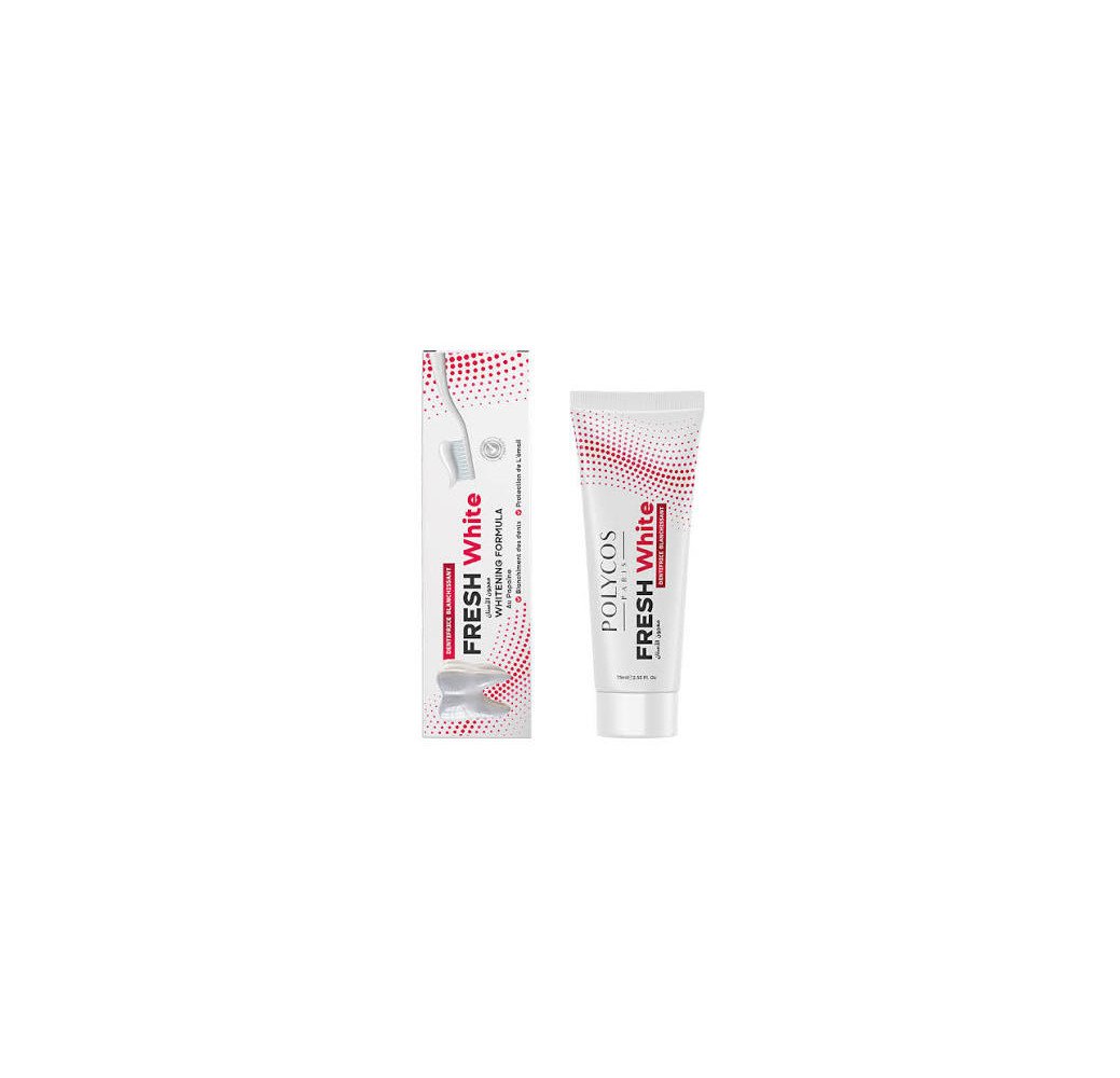Polycos Dentifrice Fresh White 75ml.