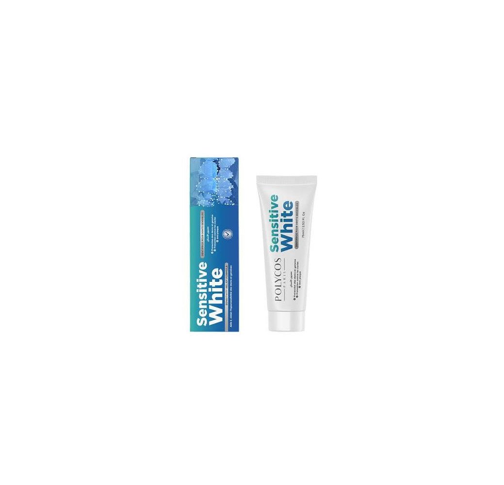 Polycos Dentifrice Sensitive White 75 ml