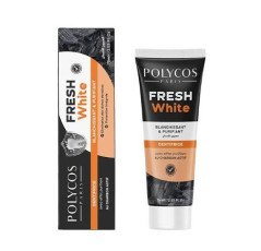 Polycos Dentifrice Fresh White Charbon 75 ml