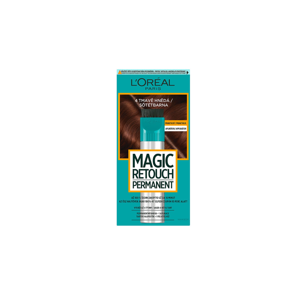 L'oreal paris magic retouch permanent 4 brun foncé