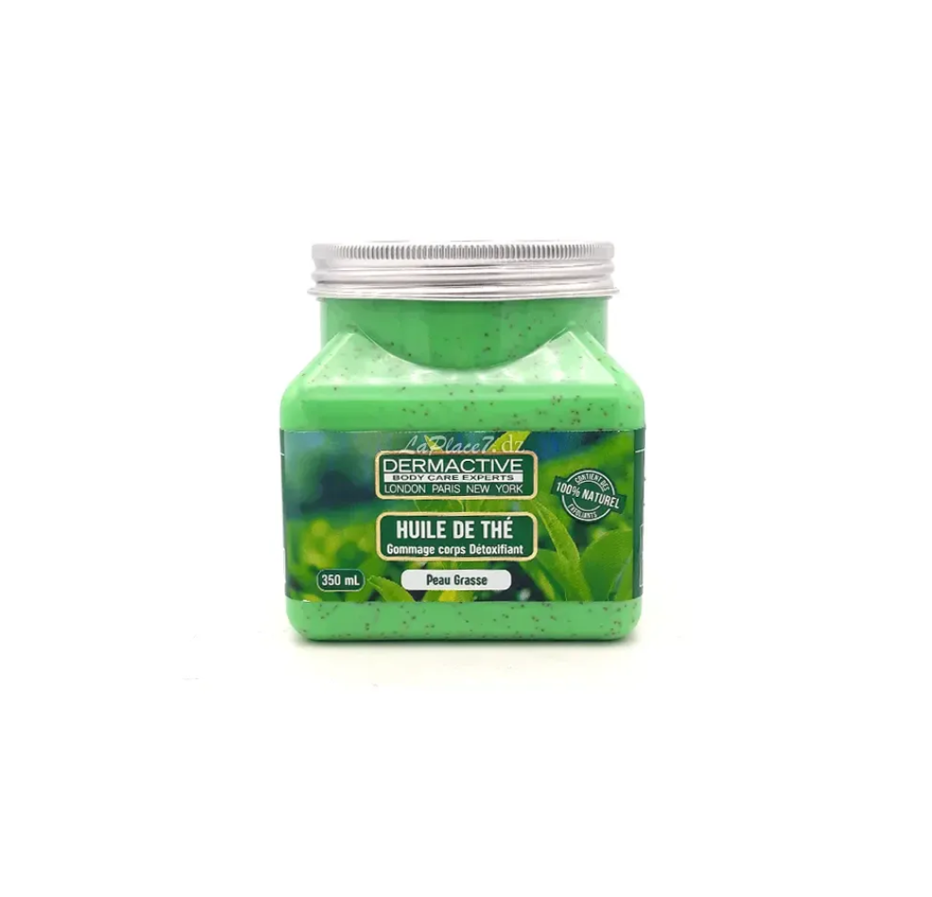 Dermactive gommage huile de thé vert 350ml