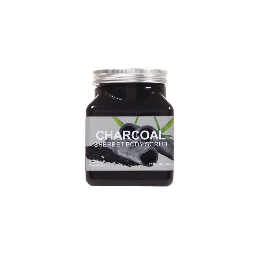 Charcoal sherbet body scrub 500ml