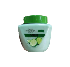 Baby powder amk scrub cucumber