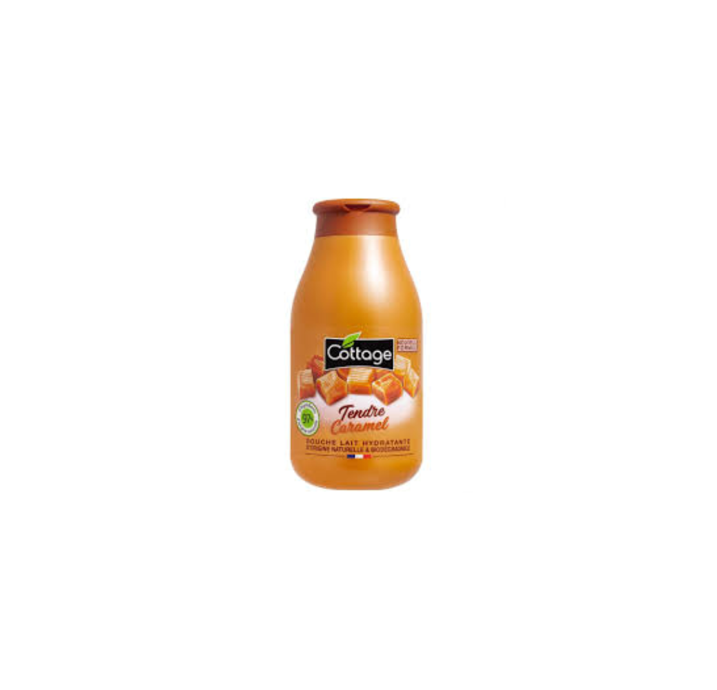 Cottage gel douche tendre caramel 250ml