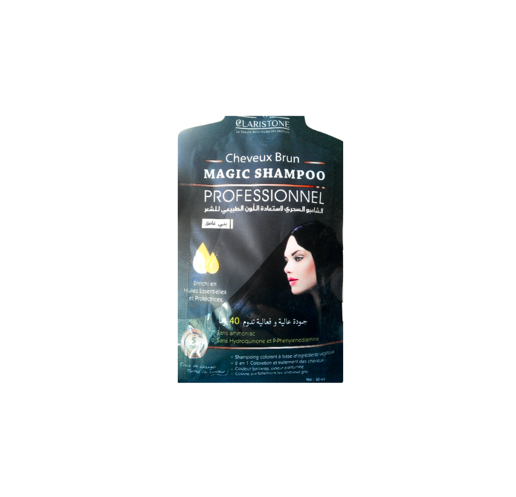 Magic shampoo professional marron foncé 1 sachet