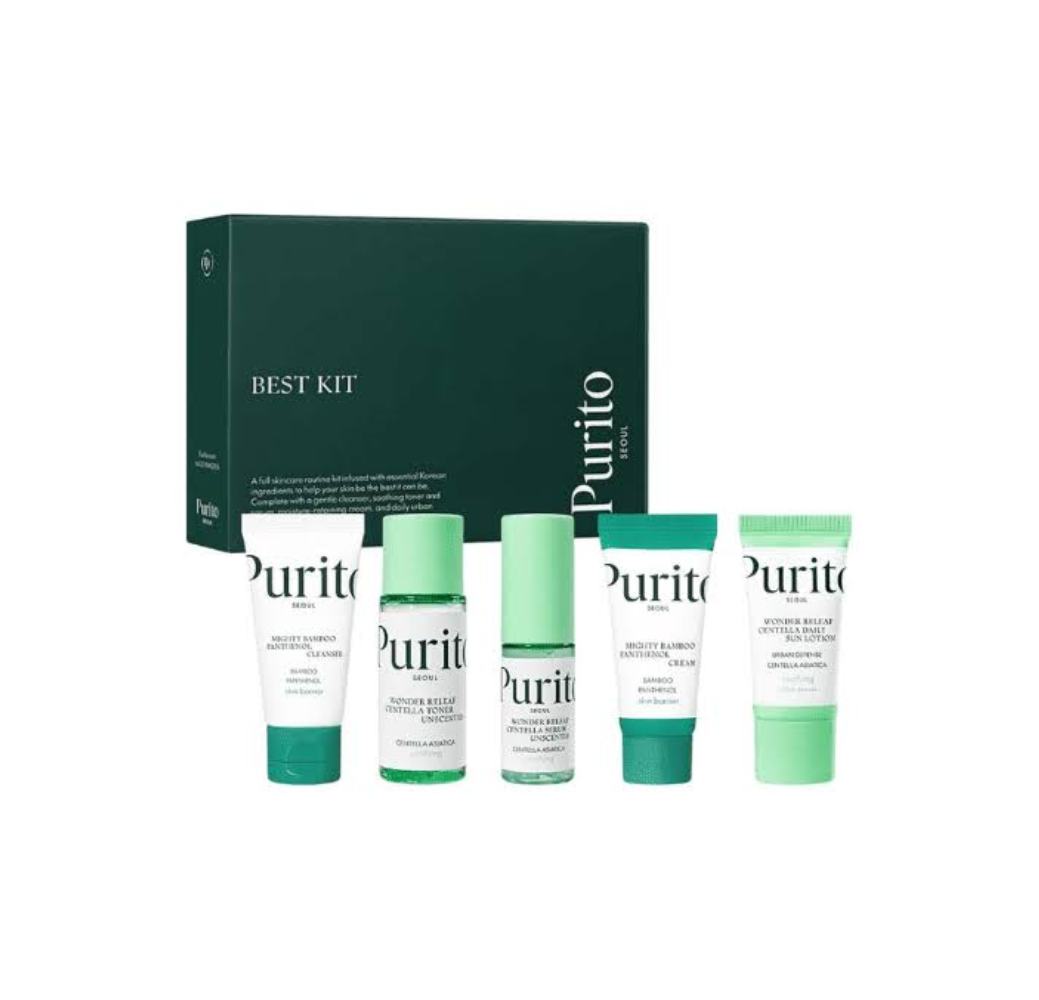 Purito seoul best kit 5pcs