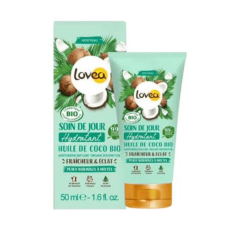 Lovea soin de jour huile de coco bio 50ml