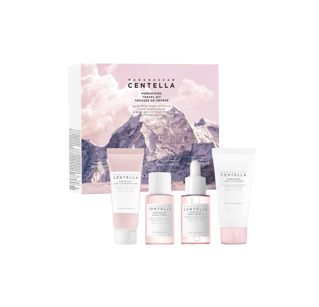 Madagascar poremizing travel kit 4 pcs