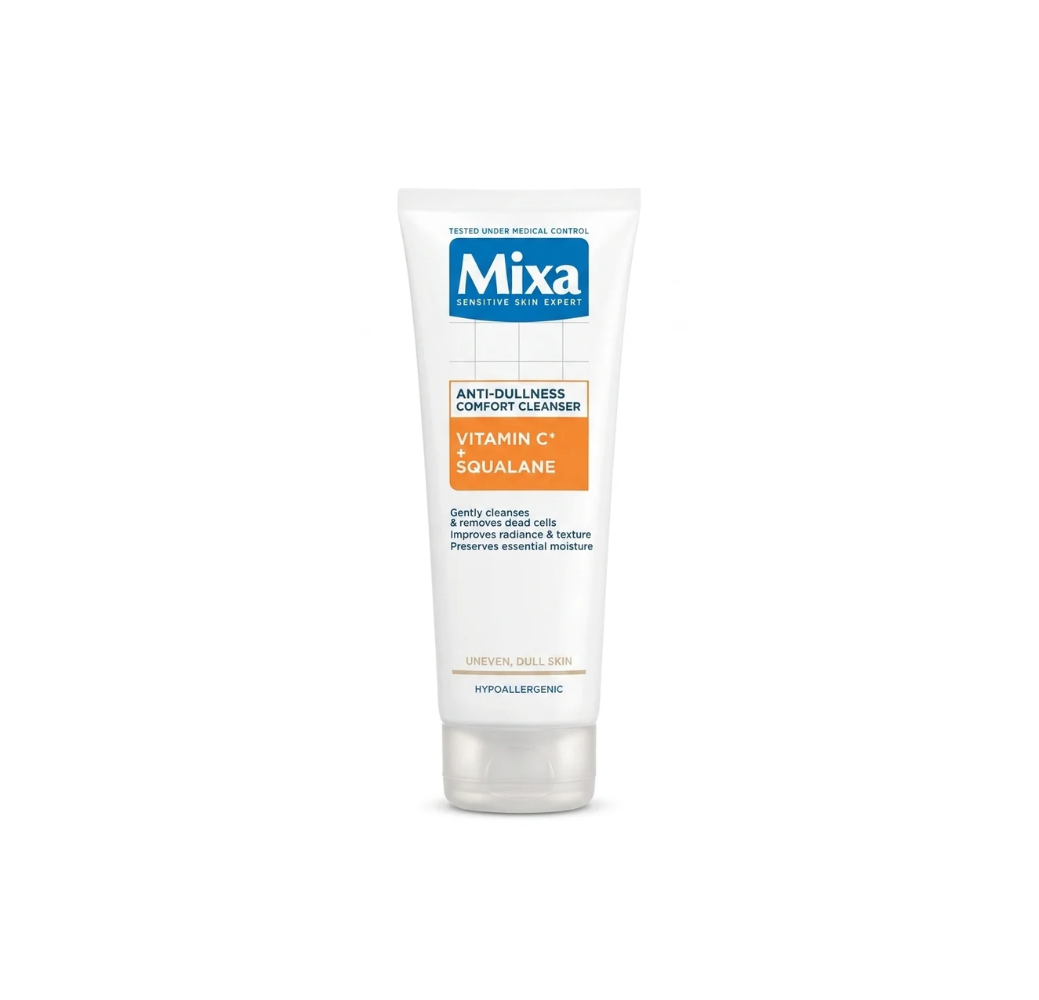 Mixa anti-dullness comfort cleanser