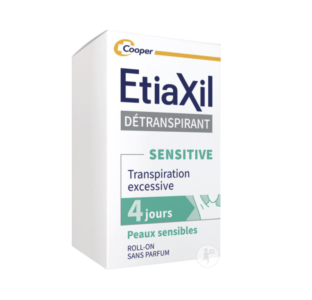 Etiaxil Détranspirant Sensitive 4 Jours x2 