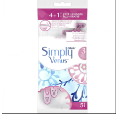 Simply Venus Gillette 4+1