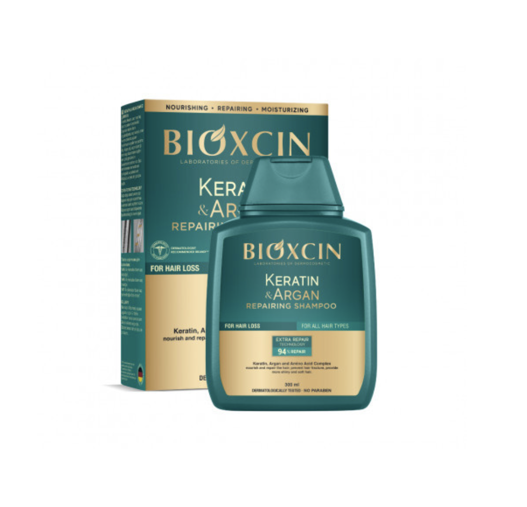 Bioxcin Keratin & Argan Repairing Shampoo