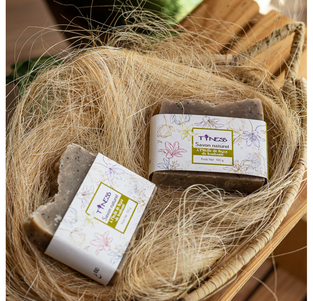 Savon naturel à l'huile de figue de barbarie