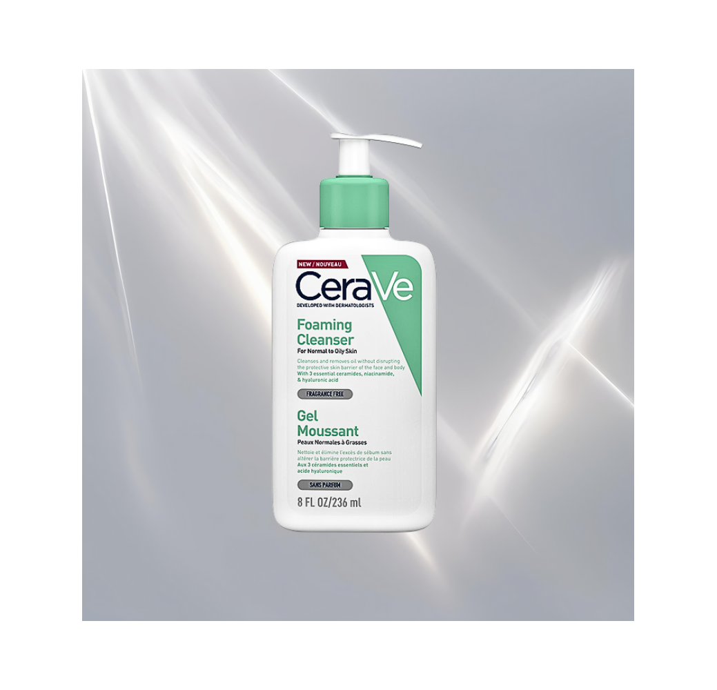 CeraVe Gel Moussant Foaming Cleanser - 236 ml CeraVe Gel Moussant Foaming Cleanser - 236 ml