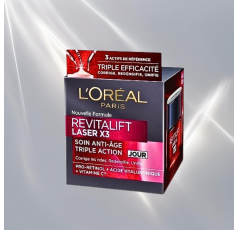 L'Oreal Paris Crème de Jour Anti-Age Revitalift Laser X3 Triple Action 