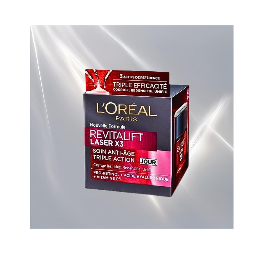 L'Oreal Paris Crème de Jour Anti-Age Revitalift Laser X3 Triple Action 
