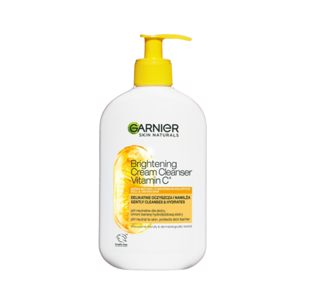 Brightening Cream Cleanser Vitamin C - Garnier Skin Naturals Brightening Cream Cleanser Vitamin C - Garnier Skin Naturals