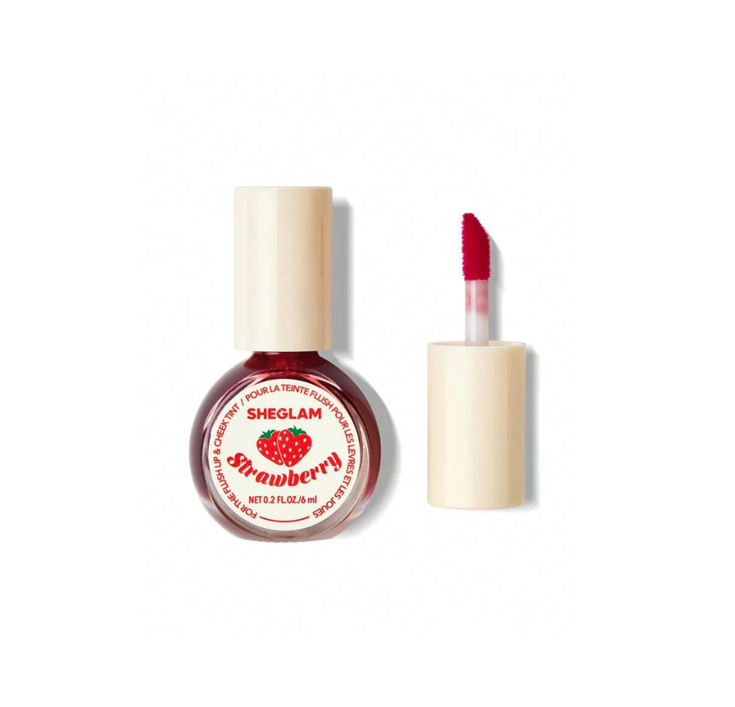 For The Flush Lip & Cheek Tint – SHEGLAM (Fraise, 6 ml) For The Flush Lip & Cheek Tint – SHEGLAM (Fraise, 6 ml)