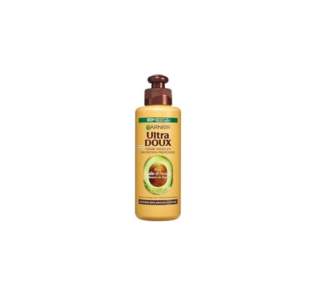 Crème de soins Nutrition Profonde – Garnier Ultra Doux (Cheveux secs, bouclés & crépus) Crème de soins Nutrition Profonde – Garnier Ultra Doux (Cheveux secs, bouclés & crépus)