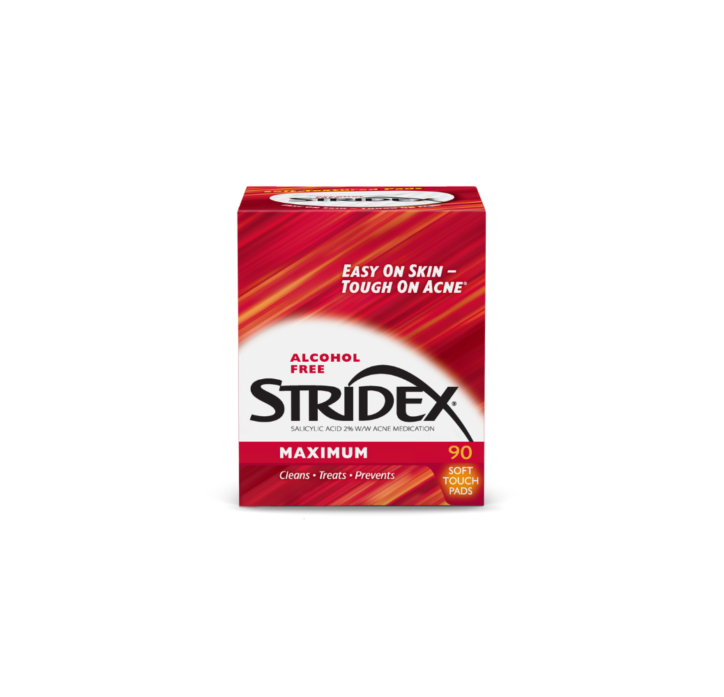 N°5 Maximum Strength Pads – Stridex (Easy on Skin, Tough on Acne) N°5 Maximum Strength Pads – Stridex (Easy on Skin, Tough on Acne)