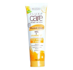 Flux Care Masque Visage Miel Vitamine C Peaux Sensibles Et Ternes