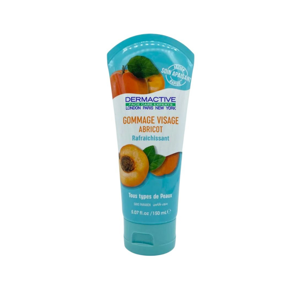 Dermactive Gommage Visage Abricot Rafraichissant 150 ml