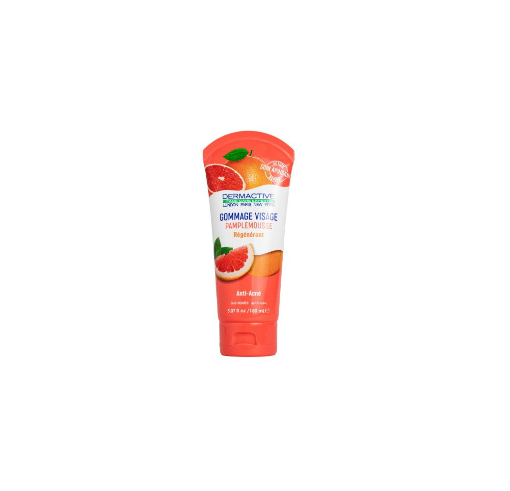Dermactive Gommage Visage Pamplemousse Anti-Acné 150 ml Dermactive Gommage Visage Pamplemousse Anti-Acné 150 ml