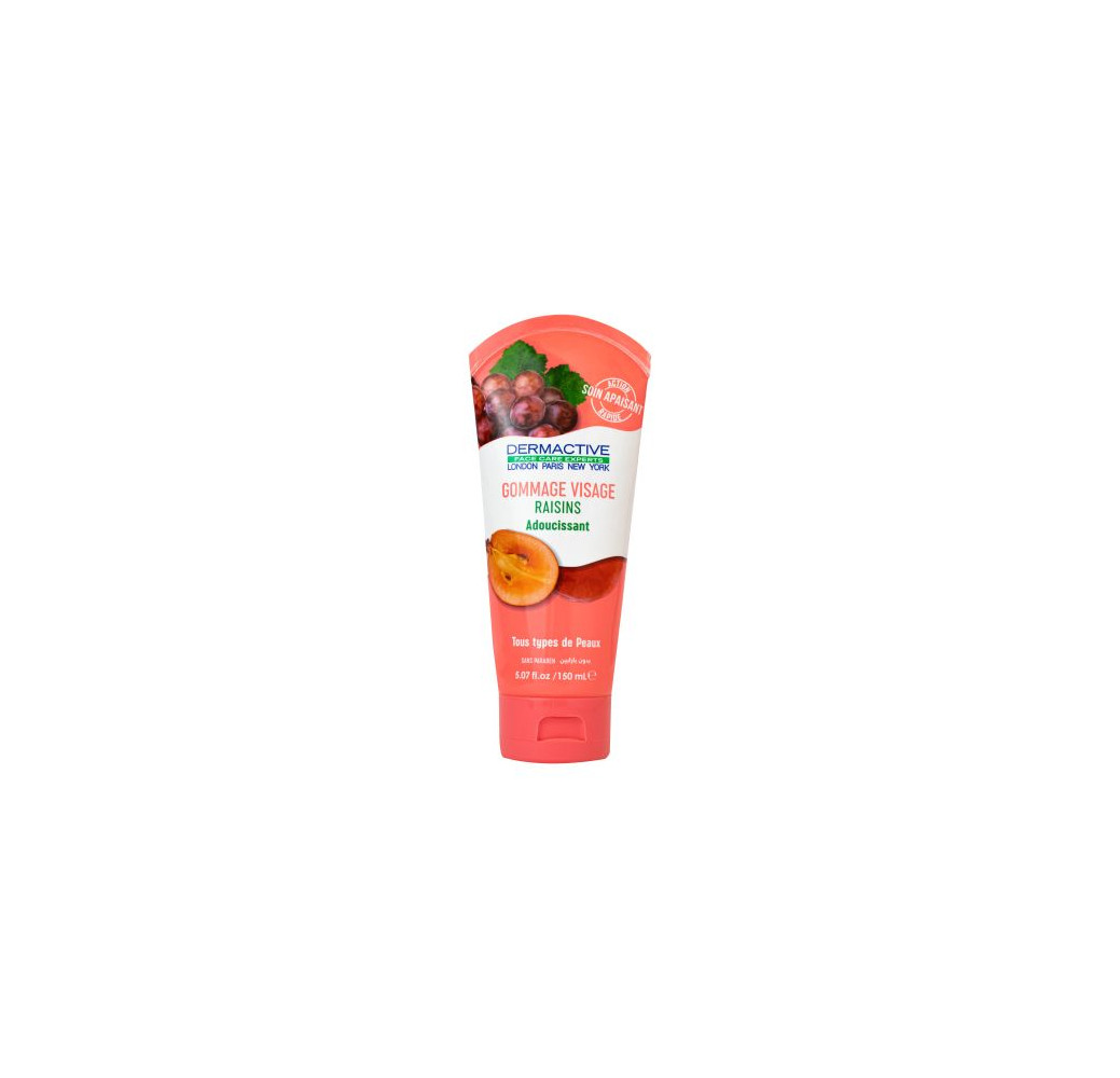 Dermactive Gommage Visage Raisins Adoucissant 150 ml