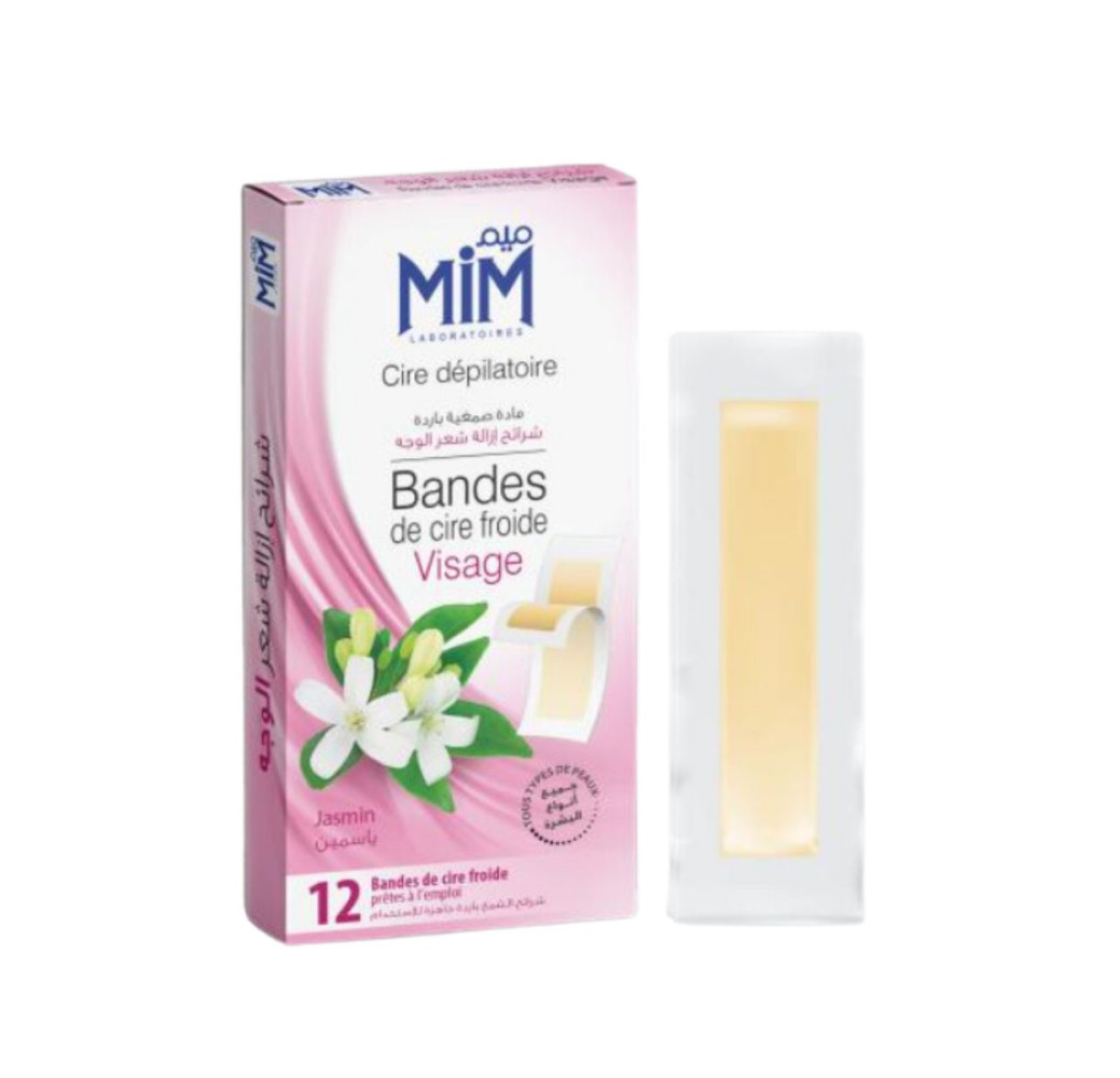 Mim Cire Dépilatoire Bandes De Cire Froide Corps, 12 Bandes