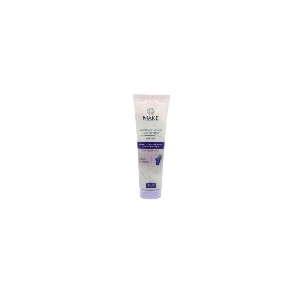 Make Gommage Visage Revitalisant Aux Pépins De Raisin 150 ml Make Gommage Visage Revitalisant Aux Pépins De Raisin 150 ml