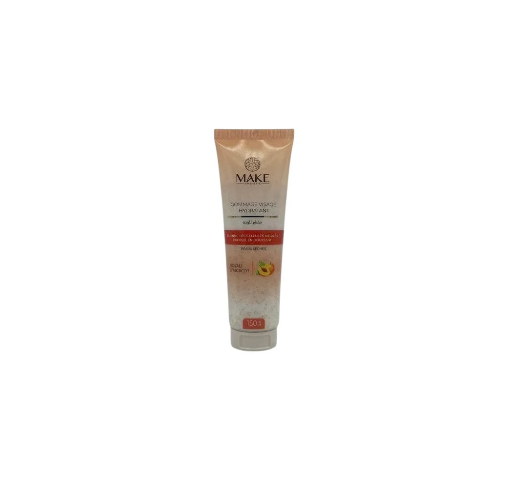 Make Gommage Visage Hydratant Au Noyau D’Abricot 150 ml Make Gommage Visage Hydratant Au Noyau D’Abricot 150 ml