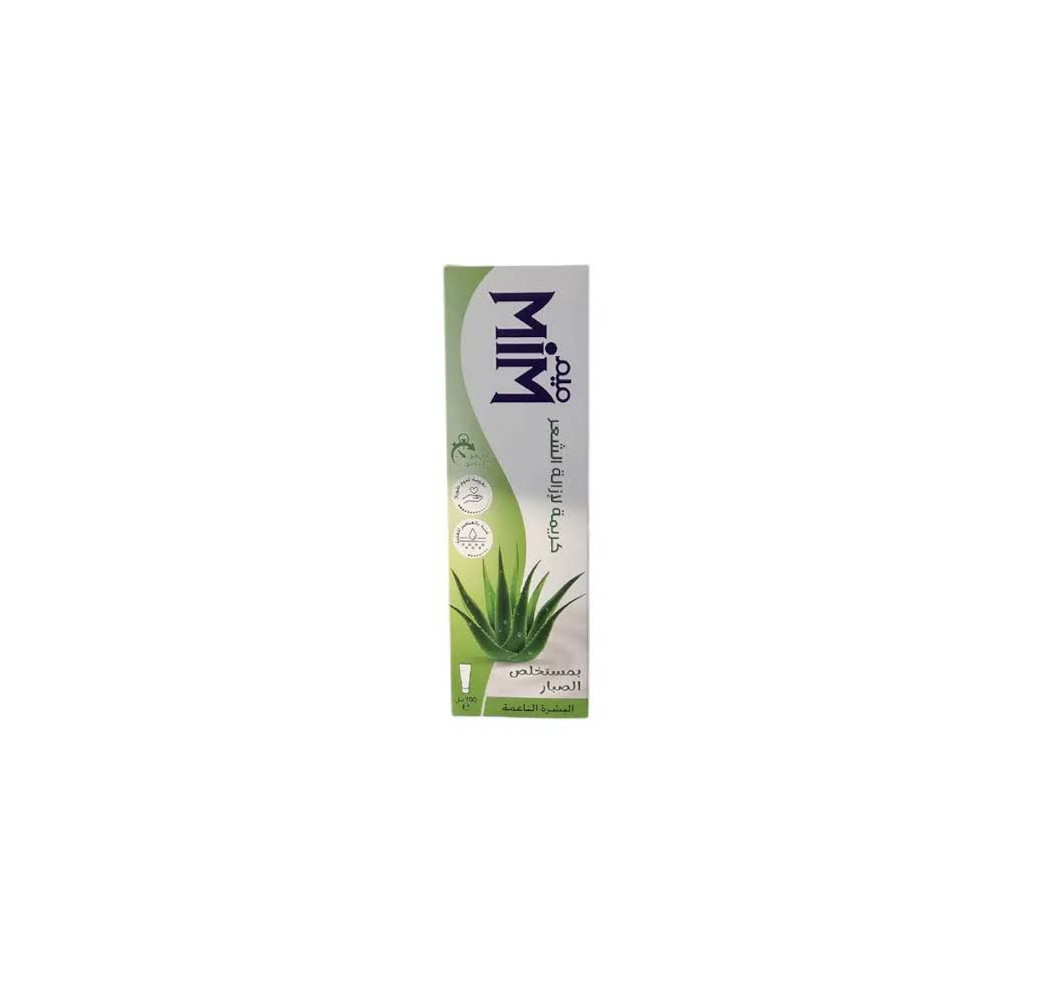 MIM CREME DEPILATOIRE PEAU DOUCE ALOE VERA 100ML MIM CREME DEPILATOIRE PEAU DOUCE ALOE VERA 100ML