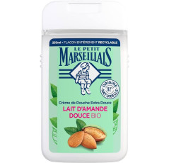 Gel Douche Le Petit Marseillais – Lait d’Amande Douce BIO  – 250 ml